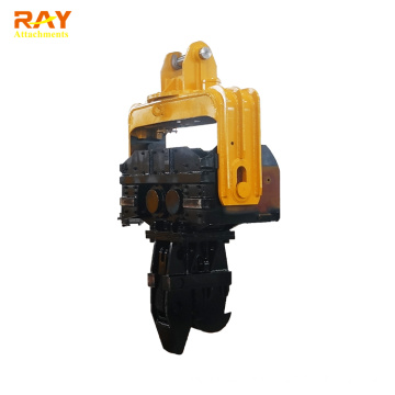 Excavator Mounted Hydraulic Sheet Pile Driver Vibro Hammer Price